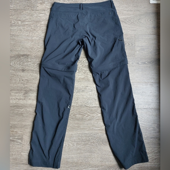 Marmot women's black Mazot convertible pants trousers. Size 8 - Picture 7 of 11